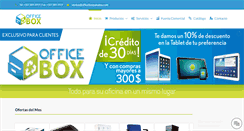 Desktop Screenshot of officeboxpanama.com